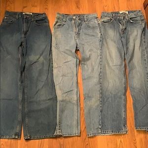 3 pair of Arizona boys jeans size 14 slim